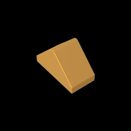 GDS-835 - Slope 45 Degrees 2 x 1 Double with Ovoid Bottom Pin