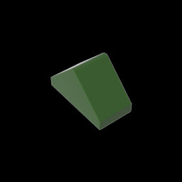GDS-835 - Slope 45 Degrees 2 x 1 Double with Ovoid Bottom Pin