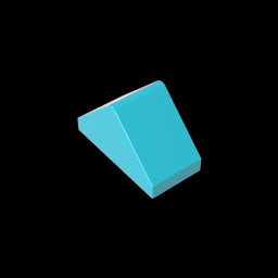 GDS-835 - Slope 45 Degrees 2 x 1 Double with Ovoid Bottom Pin