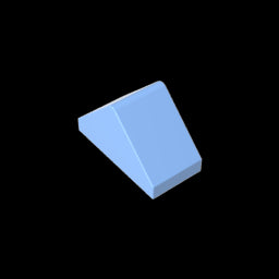 GDS-835 - Slope 45 Degrees 2 x 1 Double with Ovoid Bottom Pin