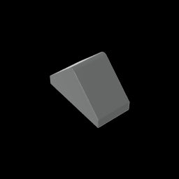 GDS-835 - Slope 45 Degrees 2 x 1 Double with Ovoid Bottom Pin