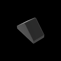 GDS-835 - Slope 45 Degrees 2 x 1 Double with Ovoid Bottom Pin
