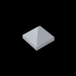 GDS-837 - Slope 45 Degrees 1 x 1 x 2/3 Quadruple Convex