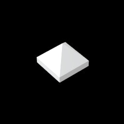 GDS-837 - Slope 45 Degrees 1 x 1 x 2/3 Quadruple Convex