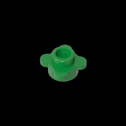 GDS-839 - Plant, Flower, Plate Round 1 x 1 with 4 Petals