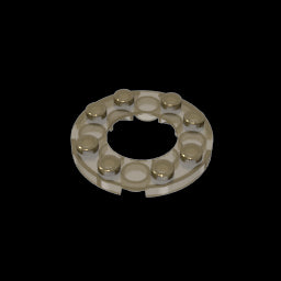 GDS-842 - Plate Round 4 x 4 with 2 x 2 Hole