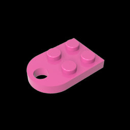 GDS-846 - Plate Special 3 x 2 with Hole
