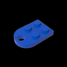 GDS-846 - Plate Special 3 x 2 with Hole