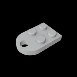 GDS-846 - Plate Special 3 x 2 with Hole