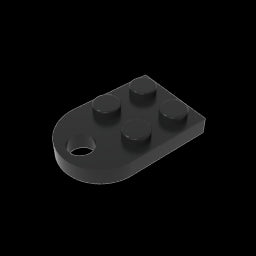 GDS-846 - Plate Special 3 x 2 with Hole