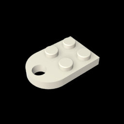 GDS-846 - Plate Special 3 x 2 with Hole