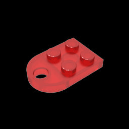 GDS-846 - Plate Special 3 x 2 with Hole