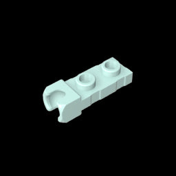GDS-851 - Plate Special 1 x 2 5.9mm End Cup