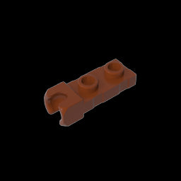 GDS-851 - Plate Special 1 x 2 5.9mm End Cup