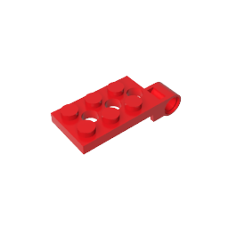 GDS-853 - Hinge Plate 2 x 4 with Pin Hole - Top