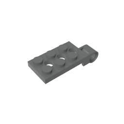 GDS-853 - Hinge Plate 2 x 4 with Pin Hole - Top