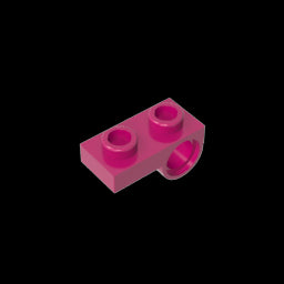 GDS-854 - Plate Special 1 x 2 with Pin Hole