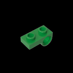 GDS-854 - Plate Special 1 x 2 with Pin Hole