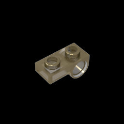 GDS-854 - Plate Special 1 x 2 with Pin Hole