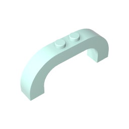 GDS-856 - Brick Arch 1 x 6 x 2 Curved Top