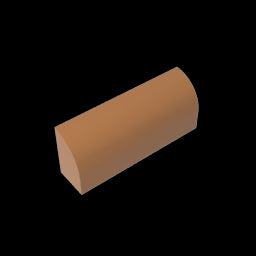 GDS-863 - Brick Curved 1 x 4 x 1 1/3 No Studs, Curved Top