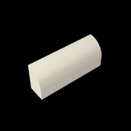 GDS-863 - Brick Curved 1 x 4 x 1 1/3 No Studs, Curved Top