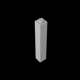 GDS-866 - Brick 1 x 1 x 5 with Blocked Open or Hollow Stud