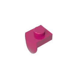 GDS-869 - Plate Special 1 x 1 with Vertical Tooth