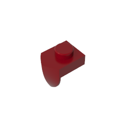 GDS-869 - Plate Special 1 x 1 with Vertical Tooth