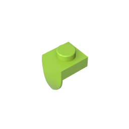 GDS-869 - Plate Special 1 x 1 with Vertical Tooth