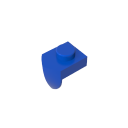 GDS-869 - Plate Special 1 x 1 with Vertical Tooth