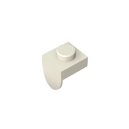 GDS-869 - Plate Special 1 x 1 with Vertical Tooth