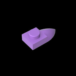 GDS-870 - Plate Special 1 x 1 with Tooth