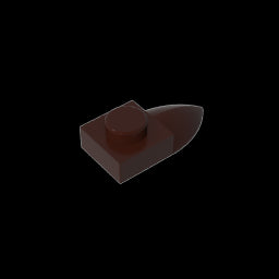 GDS-870 - Plate Special 1 x 1 with Tooth