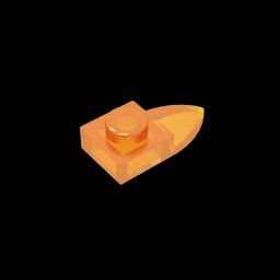 GDS-870 - Plate Special 1 x 1 with Tooth