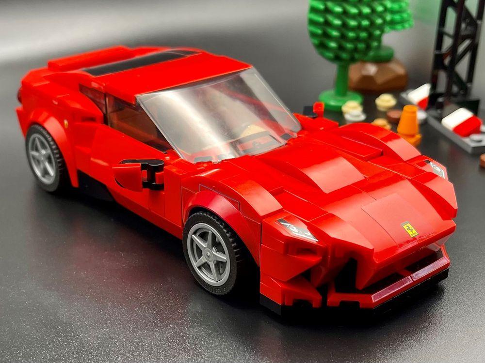 Lego Moc Lego Speed Champion Ferrari F8 Tributo Lego 76895