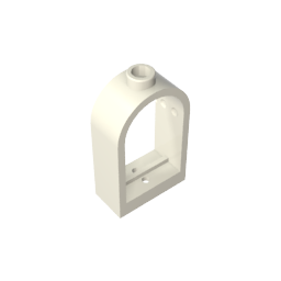 GDS-872 - Window 1 x 2 x 2 2/3 with Rounded Top