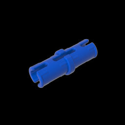 GDS-2139 - Technic Pin with Friction Ridges Lengthwise and Center Slots