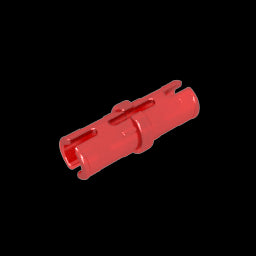 GDS-2139 - Technic Pin with Friction Ridges Lengthwise and Center Slots