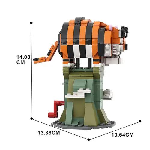 MOC A0164 cute tiger roar