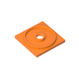 GDS-893 - Turntable 4 x 4 Square Base, Locking