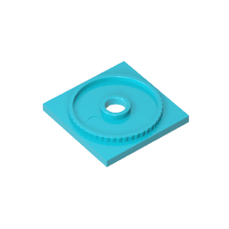 GDS-893 - Turntable 4 x 4 Square Base, Locking