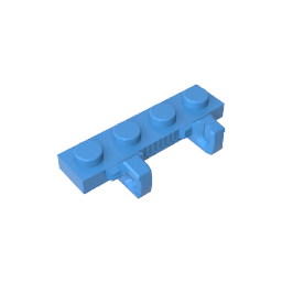 GDS-894 - Hinge Plate 1 x 4 Locking Dual 1 Finger