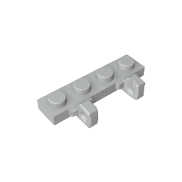 GDS-894 - Hinge Plate 1 x 4 Locking Dual 1 Finger