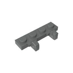 GDS-894 - Hinge Plate 1 x 4 Locking Dual 1 Finger
