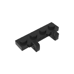 GDS-894 - Hinge Plate 1 x 4 Locking Dual 1 Finger