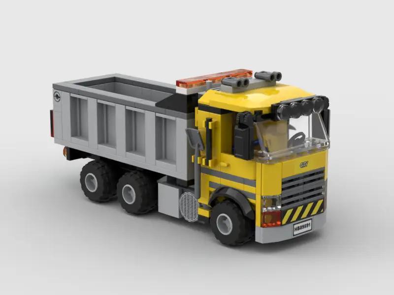 MOC-89591 Construction Tipper– MOC Brick Store