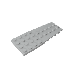 GDS-897 - Wedge Plate 4 x 9 with Stud Notches