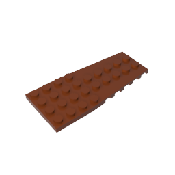 GDS-897 - Wedge Plate 4 x 9 with Stud Notches