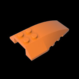 GDS-898 - Wedge Curved 6 x 4 Triple